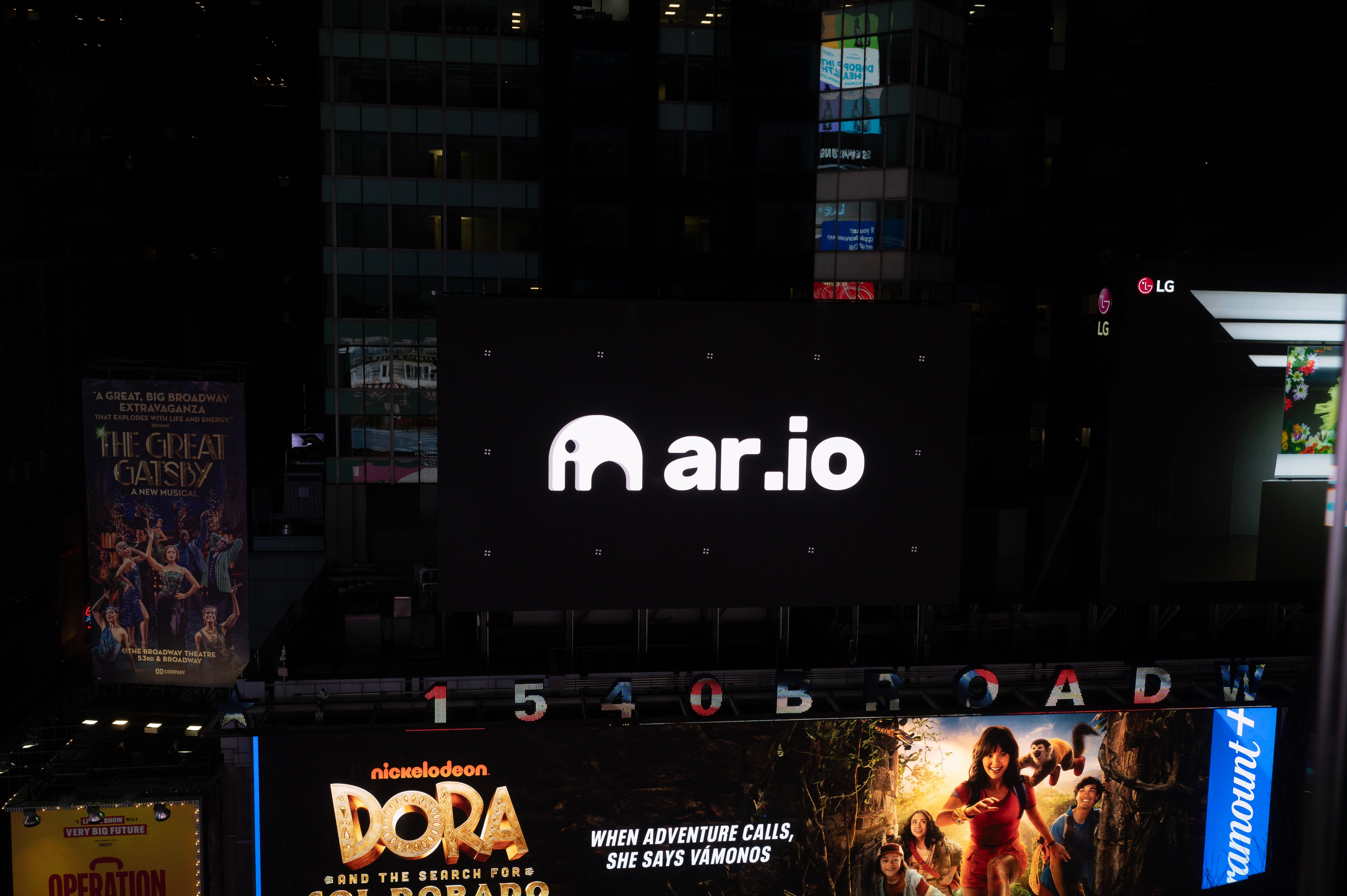 AR.IO brand in the wild